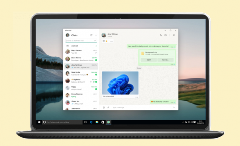 怎么在PC上下载WhatsApp？ 说明图片