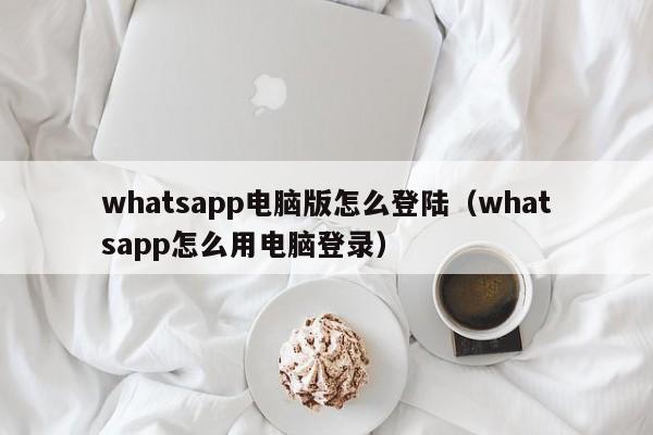 WhatsApp怎么登陆PC？ 示意图