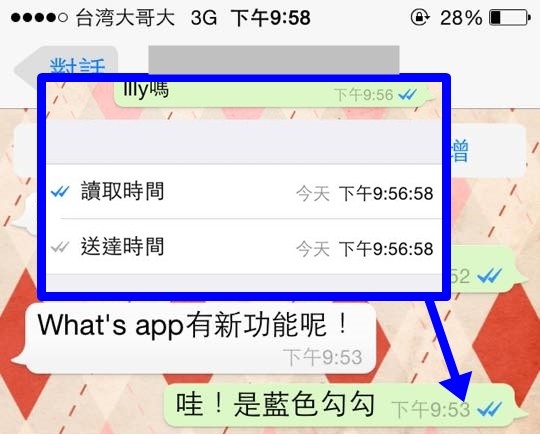 WhatsApp如何不让别人知道你已读？ 步骤截图