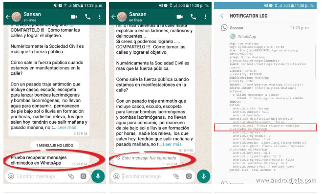 如何查看WhatsApp被撤回的信息？ 使用教程图