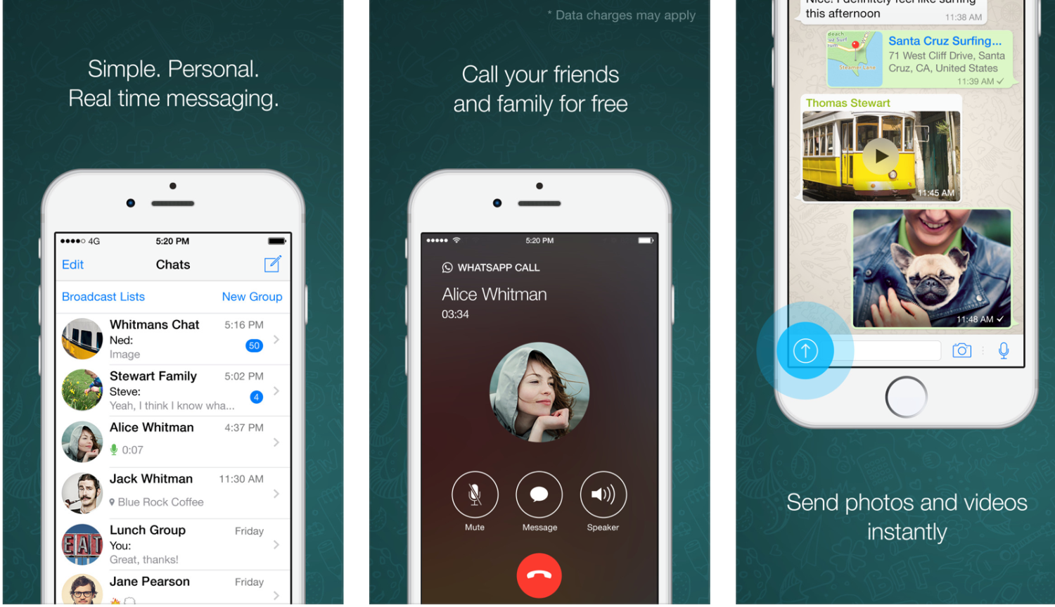 WhatsApp是收费的吗? 登录界面截图