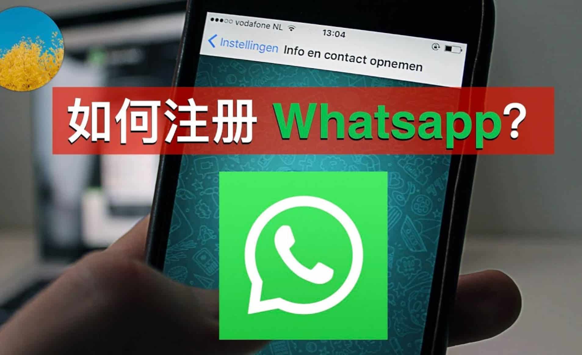 安卓手机如何注册WhatsApp？ 示意图