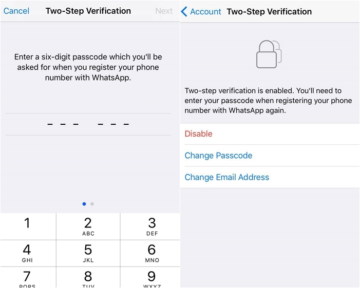 WhatsApp如何电话验证？ 功能展示图