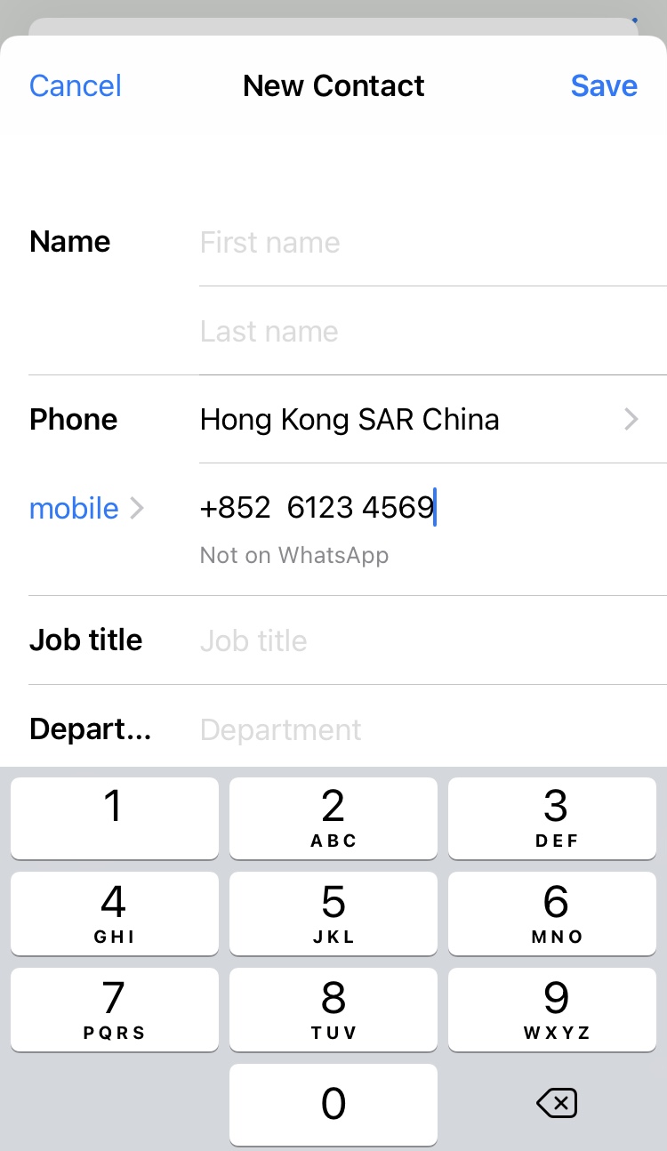 WhatsApp怎么添加好友? 登录界面截图